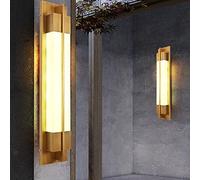 Applique Murale d'extérieur étanche de Style Chinois, en Acier Inoxydable Imitation marbre, antirouille, pour Jardin, véranda, Chambre à Coucher, Couloir