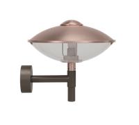 Applique Murale D'extérieur Fritz Hansen HL410 , Cuivre/ Transparent