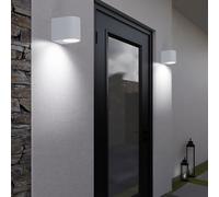 Applique Murale D'Extérieur Jardin Haustürleuchte Blanc Terrasses LED H 9,2cm