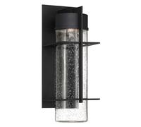 Applique Murale D'Extérieur Lampe De Jardin Alu 1 Flamme Noir LED