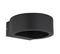 Applique murale d'extérieur lampe de jardin lampe LED noir mat UP & DOWN IP54