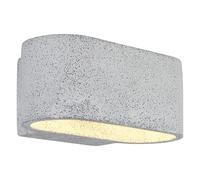 Applique murale d'extérieur, lampe murale, éclairage extérieur Up & Down, blanche, lampe de façade, L 20 cm