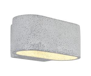 Applique murale d'extérieur, lampe murale, éclairage extérieur Up & Down, blanche, lampe de façade, L 20 cm
