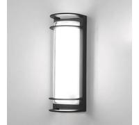 Applique murale d'extérieur LED moderne, étanche IP65 pour jardin, villa, balcon et foyer - Luminaire intérieur/extérieur élégant noir, idéal pour terrasse et couloir.