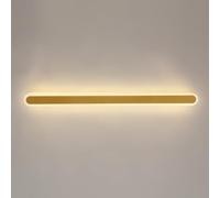 Applique Murale d'extérieur Longue et linéaire, Applique Murale en métal Noir avec Abat-Jour en Acrylique, Bande portique Lumineuse d'ambiance, Applique Murale LED Moderne, étanche IP65, éclairag