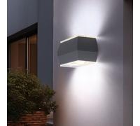 Applique Murale D'Extérieur Luminaire de Façade Haut Bas LED Terrassenleuchte