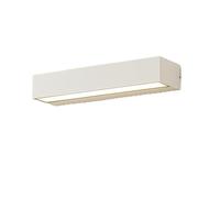 Applique Murale d'extérieur Moderne et étanche, linéaire et Blanche | Luminaire Mural extérieur à LED, élégantes Lampes murales rectangulaires pour Jardin, terrasse, Garage (3000 K)