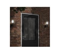 Vidaxl Applique Murale D'extérieur Noir Acier Inoxydable Noir