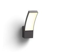 Applique murale d'extérieur PHILIPS LED Splay 12W [Blanc chaud - Gris anthracite] Résistante à l'eau IP44, pour éclairage de jardin, patio et terrasse