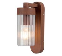 Lumisky Applique murale d'extérieur CLARA rouille E27 H24 cm 12