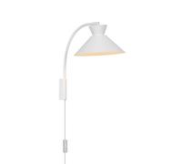 Applique murale DIAL métal blanc IP20 E27 - Nordlux, Intérieur