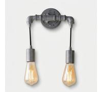 Applique murale d'intérieur 2 lampes en métal E27 Amarcord
