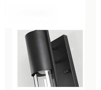 Applique Murale D'Intérieur, Luminaire de Porche, Lanterne Murale D'Extérieur Étanche En Métal Avec Verre Dépoli, Luminaires Extérieurs Modernes Et Classiques Pour Maison, Terrasse, Patio, Garage/B