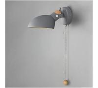 Applique Murale d'intérieur Moderne avec Interrupteur à Tirette, Spot Mural Nordique réglable, Douille E14, Lampe de Chevet Simple, Applique Murale en métal pour Chambre, Salon, Bureau, Bureau, c