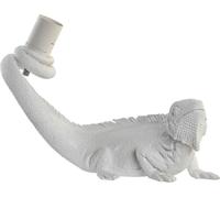 Applique murale DKD Home Decor Blanc 50 W Lézard iguane moderne 220 V 14 x 22 x 31 cm 31 x 14 x 22 cm
