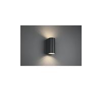 Trio Leuchten Roya 204260242 Applique murale d'extérieur en aluminium moulé sous pression Anthracite 2 x GU10