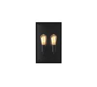Applique Murale Double Messina Noir