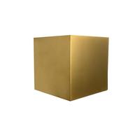 Applique Murale Dyberg Larsen Venus 10x10 en Laiton