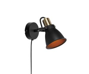 Applique murale E14, max. 40W, IP20, noire - Markslöjd - Alton