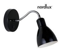 Applique murale E14 métal CYCLONE Flex Noir - NORDLUX 2512741003