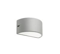 Applique murale E27 exterieur aluminium diffuseur opalin IP54 Sovil UMBE CHIUSA
