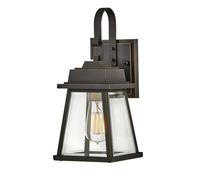 Applique Murale E27 H: 36,2 Cm IP44 En Bronze Maison Cour Jardin Lampe