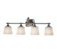 Applique Murale Éclairage Miroir Lampe LED Couloir Chrome Verre Mal 4 à Flammes
