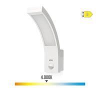 Applique Murale EDM 32535 polypropylène A 10 W 750 Lm Blanc Extérieur [4000 K