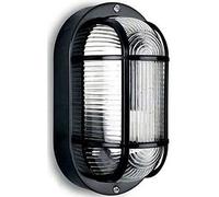 Applique murale EDM 34351 Tarragona noir plastique 40 W E27