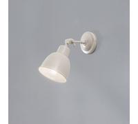 Applique murale Emoti Argon, dimmable, beige, Salon / Salle à manger, Métal, Industriel, Applique Murale