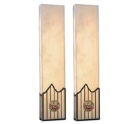 Applique Murale en albâtre Naturel, Style Moderne marbre, éclairage LED dimmable pour Chambre, Salon, Couloir, Salle de Bain, Cuisine