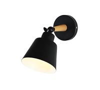 Applique murale en bois et métal, lampes murales réglables, éclairage de lecture sur la table de chevet, lampe murale à LED créative pour chambre d'enfants, lampe de chevet