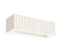 Applique Murale En Céramique Blanc E27 Salon Couloir B: 34 Cm Éclairage Indirect