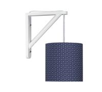 Applique murale en coton - merlin bleu TU