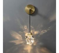 Applique Murale en Cristal, éclairage d'intérieur à LED, Abat-Jour en Cristal, Applique Murale Suspendue, Lampes murales postmodernes pour Salon, Couloir, Lampe de Chevet, Appliques murales 6 W