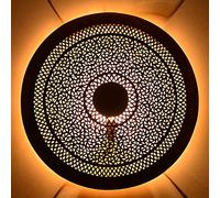 Applique murale en laiton D 57 cm Applique murale orientale Lampe marocaine 100 % artisanale traditionnelle vintage Marrakech