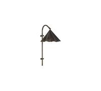 Applique murale en laiton marron antique, E14, 1 ampoule, style industriel - House Doctor, Flola - 25x25x51 cm