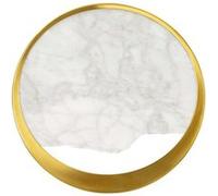 Applique murale en métal Marble 24 x 6 x 24 cm Or G