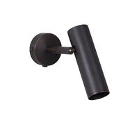 Applique murale en métal noir, G9, 1 ampoule, orientable - House Doctor, Norm - 7x15x15 cm