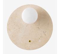 Applique Murale En Travertin Davise Couleurs Naturelles Multicolore