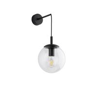 Applique Murale En Verre Boule Abat-Jour E27 H: 45 Cm B: 18 Cm Salon BRYCE