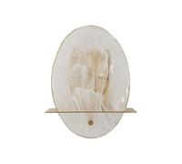 Applique Murale en Verre "Portlan" 25cm Or