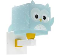 Applique murale enfant - DALBER - Little Owl - Vert - Chambre - LED