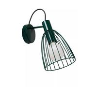 Applique Murale Enfant Verte H:29 Cm E27 Ludique Spot Lampe Garçons Filles