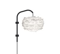 Applique Murale Eos Willow Mini Blanc avec Suspension Noir