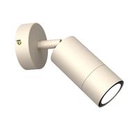 Applique murale et plafonnier orientable, spot crème, 1 ampoule GU10 8 W, Link L