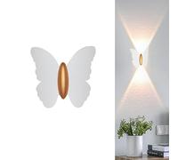 Applique murale étanche en forme de papillon, éclairage moderne d'intérieur et d'extérieur pour salon, chambre, couloir, porche - Applique murale élégante