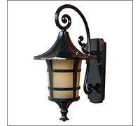 Applique Murale européenne - Applique Murale Minimaliste Lampe Murale extérieure étanche Éclairage Mural à énergie Solaire Accessible Allumez et éteignez Les lumières automatiquement Pendant Le j