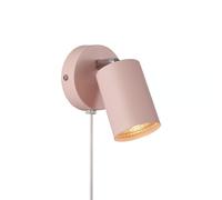 Applique murale EXPLORE chambre des enfants métal rose poudré IP20 GU10 - Nordlux, Intérieur