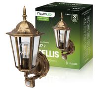 Applique murale ext?rieure Kinkiet, projecteur LED E27, lanterne ? d?tecteur de